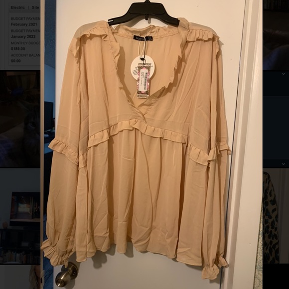 Baby doll blouse - Picture 1 of 1